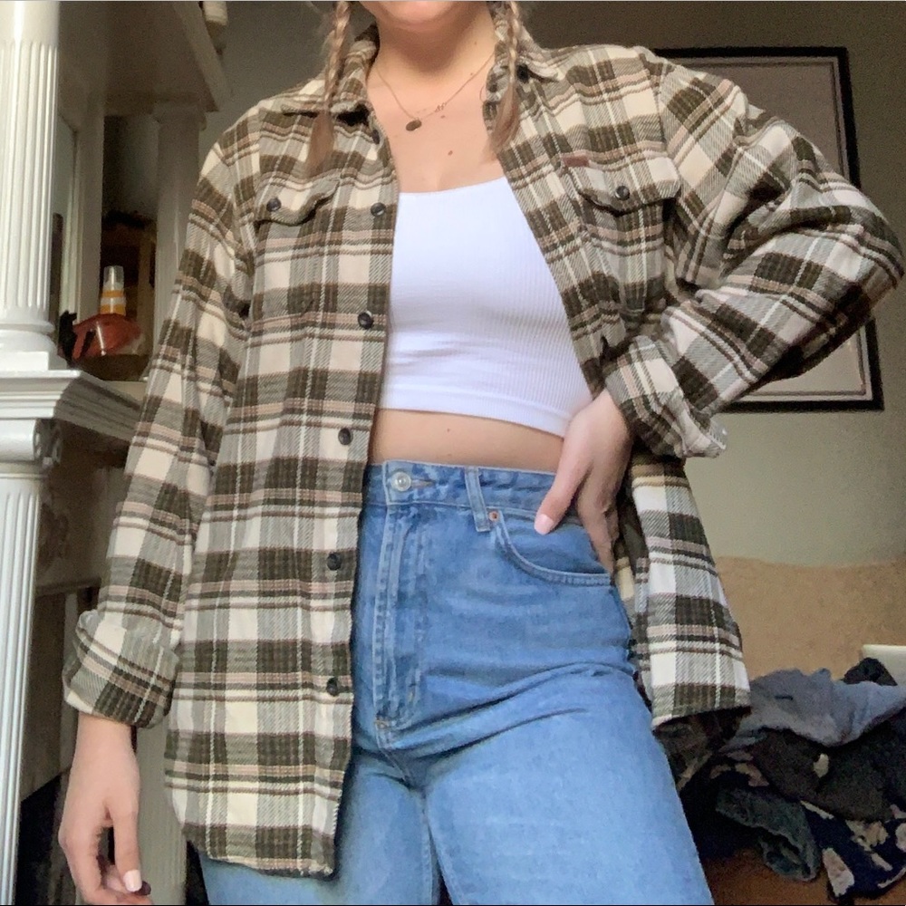 Oversized flannel